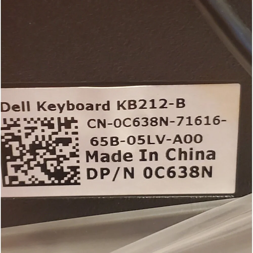 dell kb212-b keyboard new open box